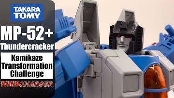 KTC: Takara Tomy MP-52+ Thundercracker (No Instructions Transformation with Commentary)
