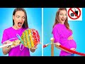 HOW TO SNEAK FOOD INTO THE MOVIES! || Best Sneaking Ideas In 2020 by 123 Go! Gold image