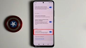 Double tap "Volume Down" button to open Camera on Xiaomi Redmi Note 11 Android 11