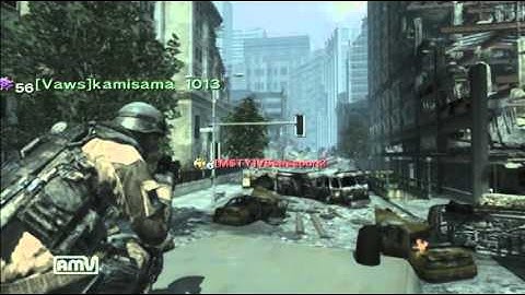 MW3-kamisamaの投げナイフ