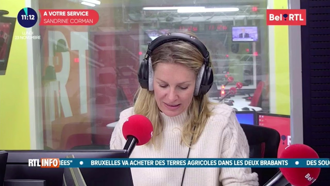 « À votre service » sur bel rtl 23/11