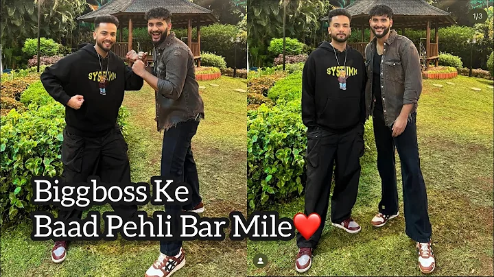 Biggboss Ke Baad Pehli Baar Mile❤️