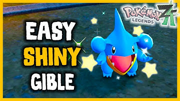 How to Get SHINY GIBLE Easily – Pokémon Legends Z-A 🦈💎