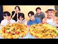 みんなで”ピザパーティー”したら、撮影中に「あーん」してイチャついてる奴らがいました…