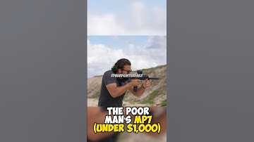 THE POOR MAN’S MP7 (UNDER $1,000) 🤫 #army #military #shorts #war Credits: @BrandonHerrera