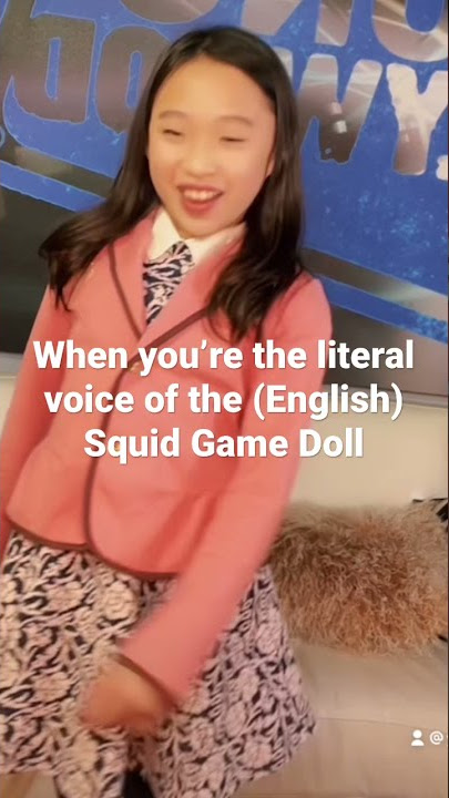 SQUID GAME DOLL VOICE REVEALED #shorts