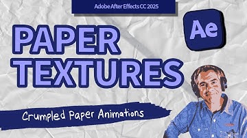 How To Animate Crumpled Paper Textures in After Effects