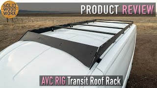 AVC RIG Transit Roof Rack Review & Install by Solid Wood Worx 10,906 views 3 years ago 29 minutes