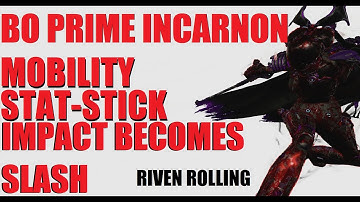 [WARFRAME] 3AM BO PRIME Incarnon Riven Rolling + Pre-Release Overview