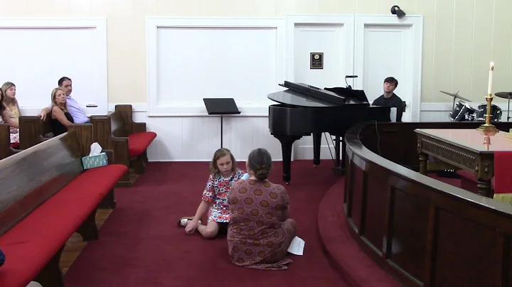 Children's message by Elizabeth Hiott