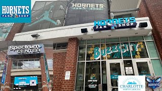 Hornets Fan Shop Spectrum Center Charlotte Hornets NBA Store Charlotte North Carolina