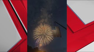 Athens Independence Day Fireworks Celebration Show