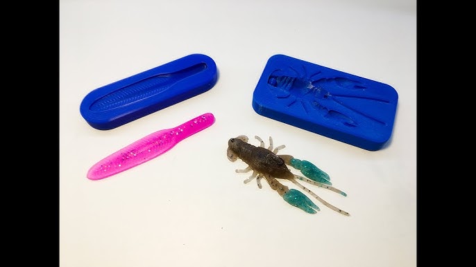 Making 3D Printed Injection Molds for Soft Plastic Lures (Tube