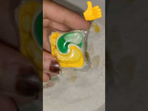 اسهل طريقه لتقسيم اقرص فيري لغساله الاطباق