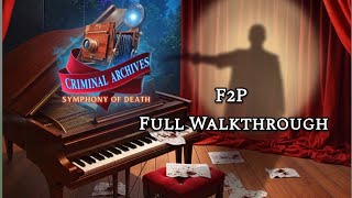 Criminal Archives 5 Symphony of Death f2p Full Walkthrough  screenshot 2