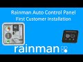 Rainman Auto - First Customer Installation - Phone App