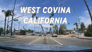 Driving Around West Covina, California [4K] Driving Tour
