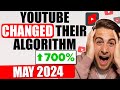 Youtubes algorithm changed  the latest may 2024 youtube algorithm explained get subscribers