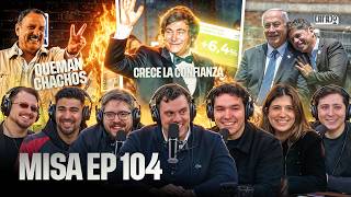 KICILLOF AMA A NETANYAHU, CRECE LA CONFIANZA EN MILEI Y LA GENTE QUEMA LOS CHACHOS DE QUINTELA