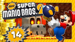 NEW SUPER MARIO BROS. 2 💰 #14: Mehr Glück als Verstand in flammiger Umgebung