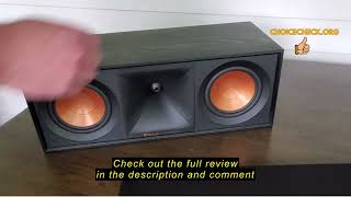 Review Klipsch R-50C Center Channel Speaker (Unit)