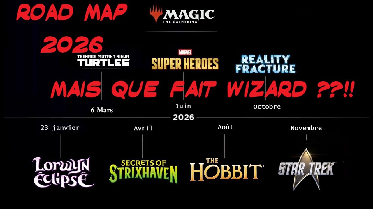 MAGIC 2026 - La Road Map décryptée !! #mtgambassador #mtg - YouTube