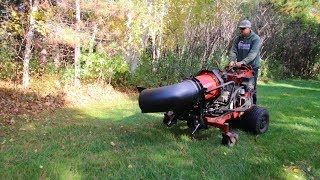 Toro Grandstand Multiforce with Pro Force Leaf Blower