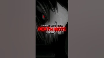 Death Note [Theory]