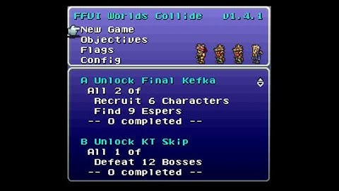Worlds Collide (FF6 Randomizer) - Seed of the Week 64 - Supermarket Sweep 2.0 (FF4 Sprites!!)