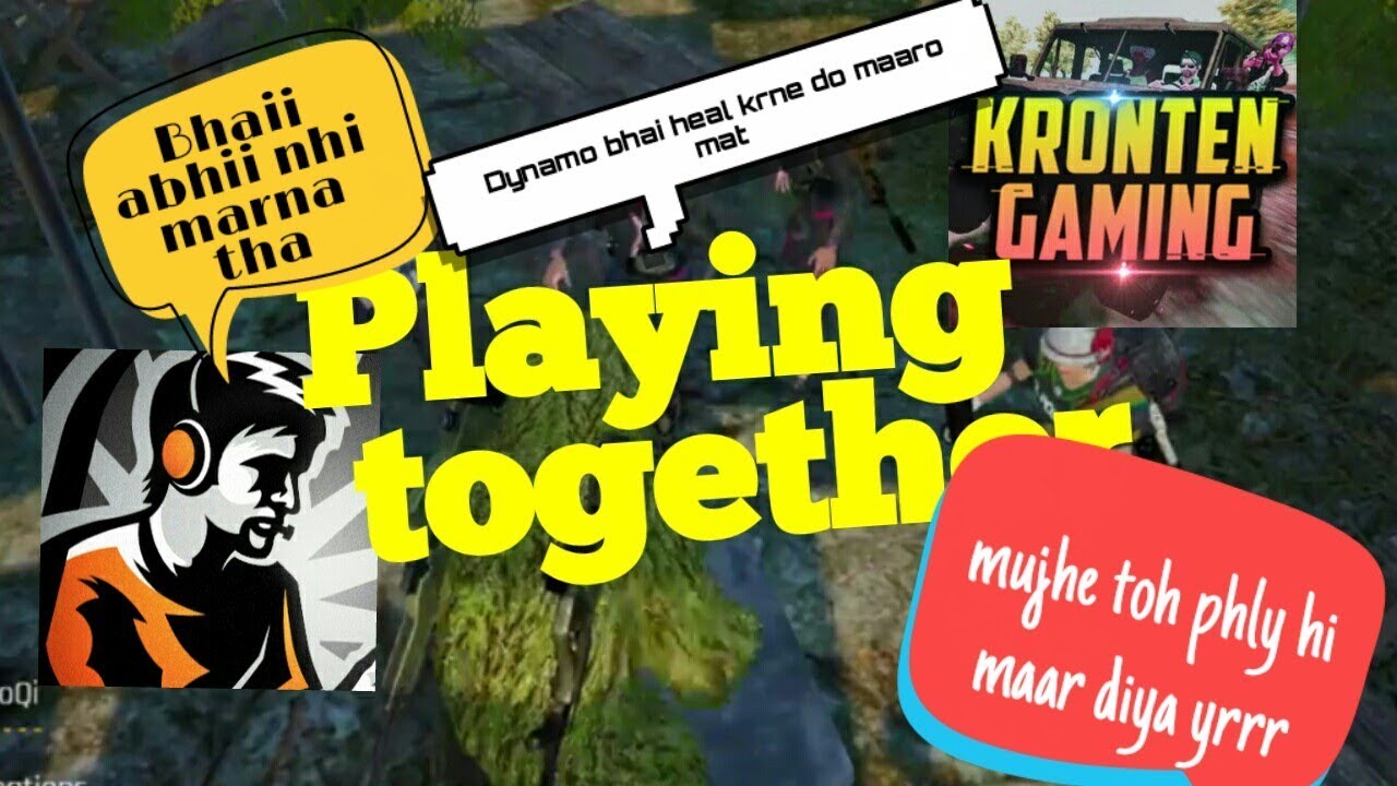 Dynamo and Kronten playing together | Fan Moment | India's biggest PUBG mobile streamer