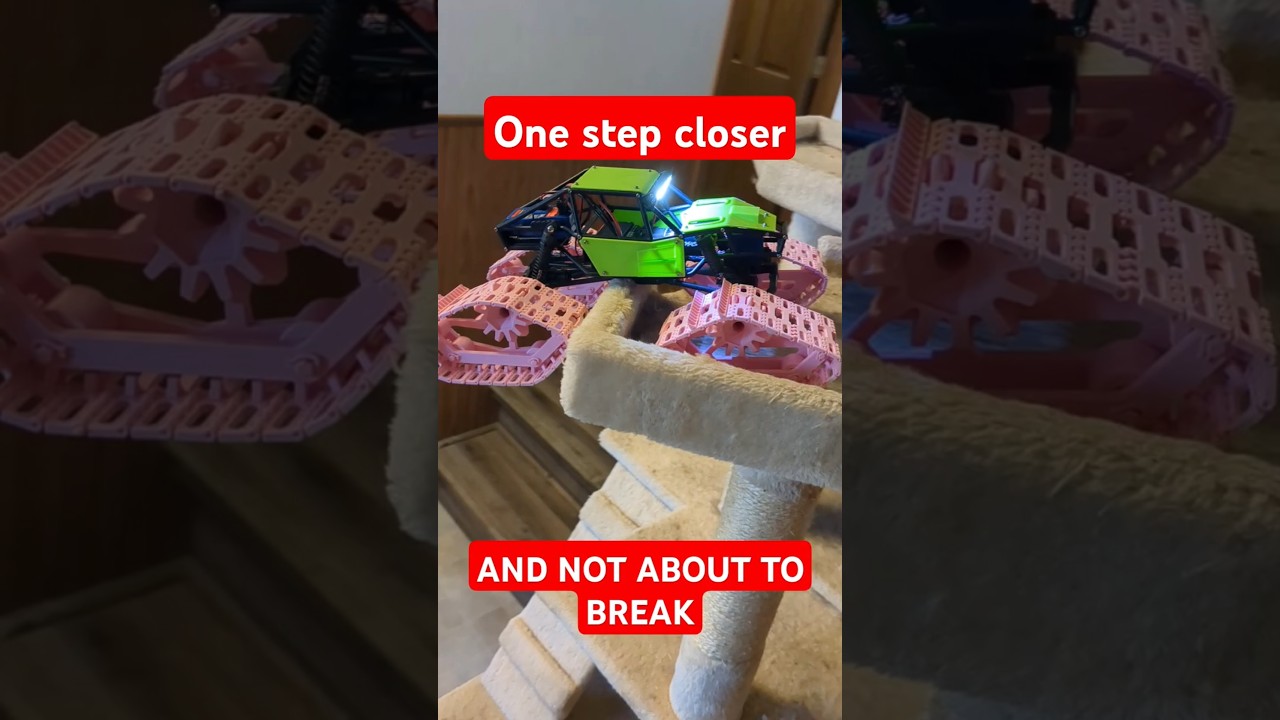 Testing TRX4M Snow Tracks...  Hopefully for sale soon, at an affordable price. 