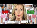 Full Face of DRUGSTORE Makeup DUPES With All Day Wear Test!