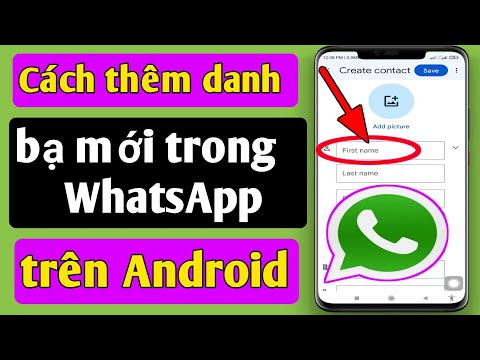 Video: Làm cách nào để chuyển danh bạ WhatsApp sang Android?