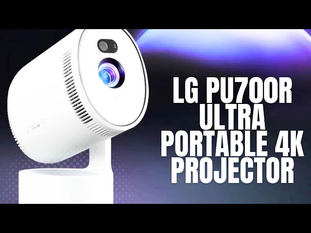 The LG PU700R Ultra Portable 4k HDR Projector - Does LG Challenges Samsung  FreeStyle Projectors? 