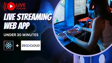 Build a Live Streaming App with ZEGOCLOUD SDK | Free 10,000 Minutes | React Tutorial