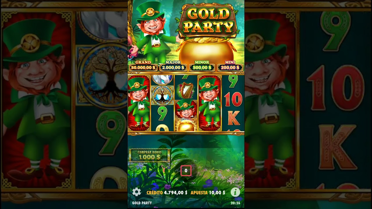 TRUCO DE GOLD PARTY (funcionó el truco de 10 tiros)