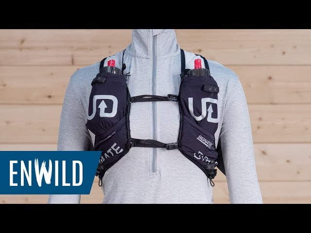 Ultimate Direction Women's Halo Hydration Running Vest - YouTube