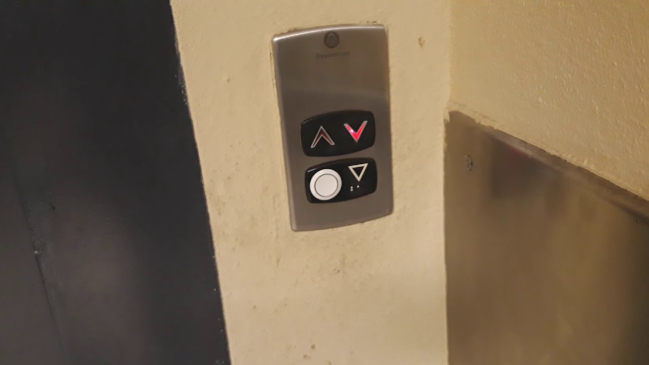 ThyssenKrupp lift at Mercadona supermarket in Cambrils Poble