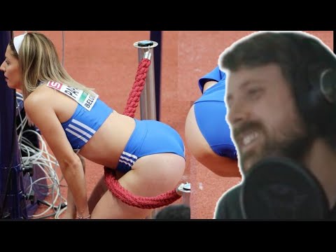 Forsen Reacts to WHAT a goddess! Paraskevi Papachristou 2017