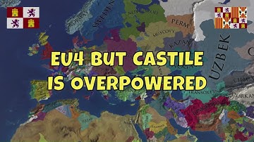 EU4 but Castile is overpowered - AI Only Timelapse