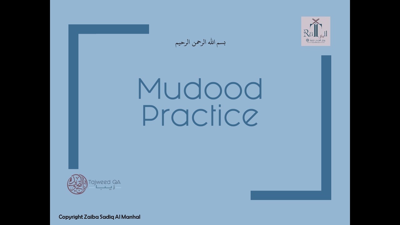 Mudood Recap Questions