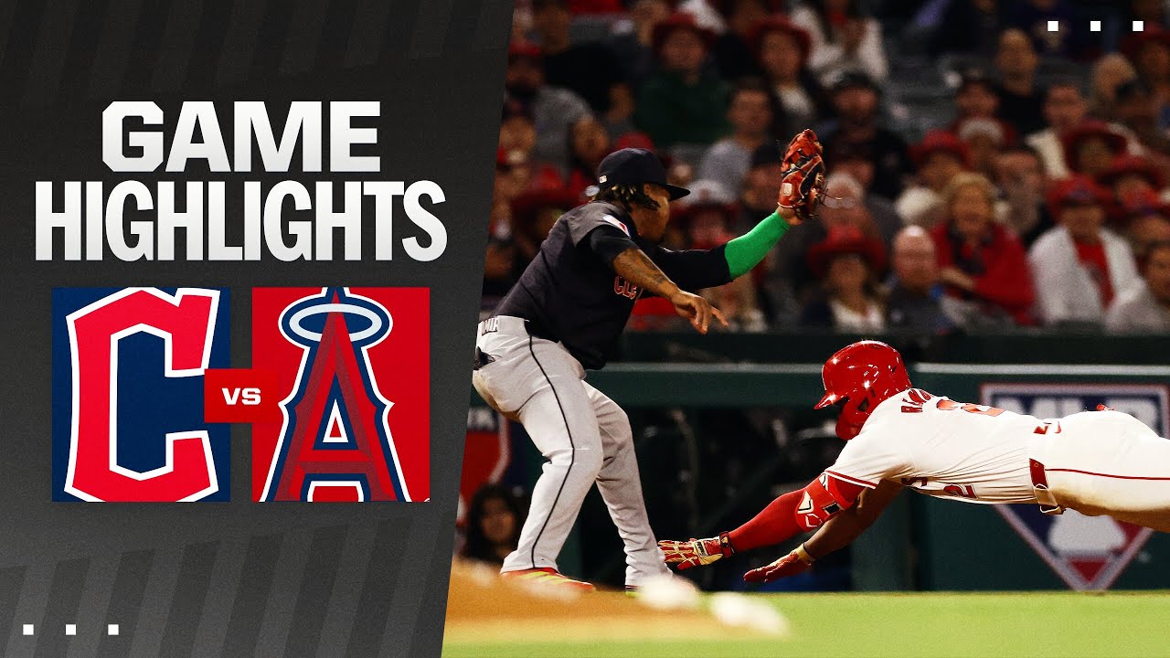 Guardians vs. Angels Game Highlights (5/26/24) | MLB Highlights
