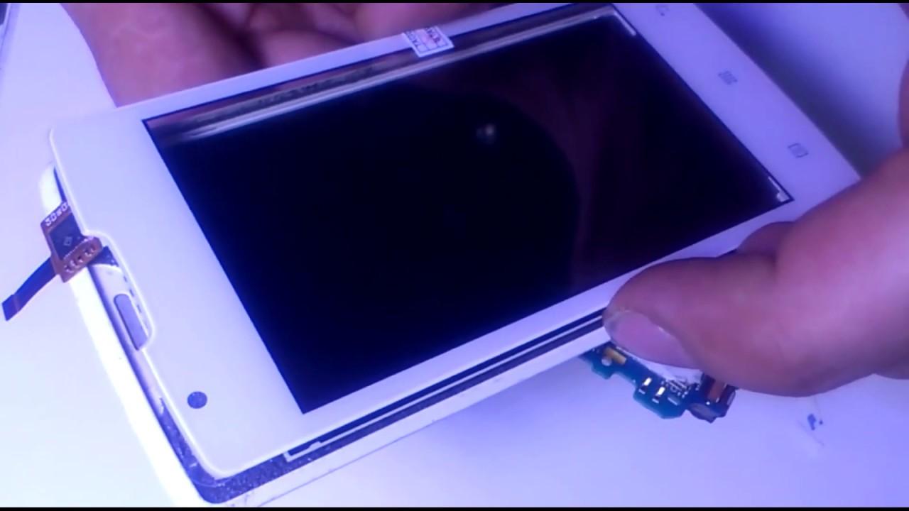 Lenovo A1000 разборка и замена сенсора - YouTube