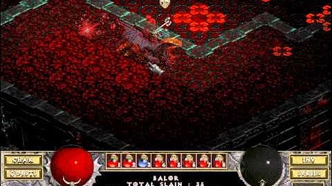 Diablo I: The Hell (Co-op Doom Playthrough) - Crypts Level 24 Part 2