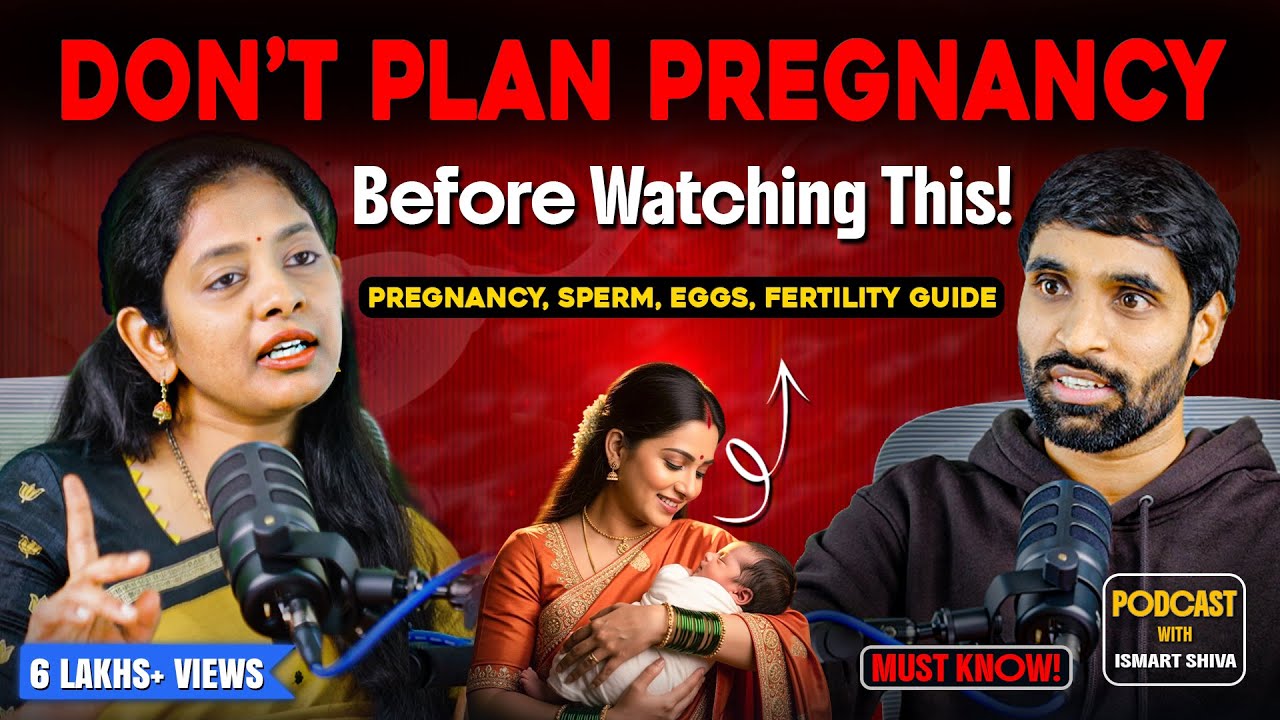 🚨 Don’t Marry or Plan a Baby Before Watching This 🤯 | iSmart Shiva Podcast | Dr Sravya Buggana