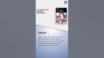 Global Hunger Index 2023 | Pakistan, Bangladesh, Nepal, and Sri Lanka, scored better than India.