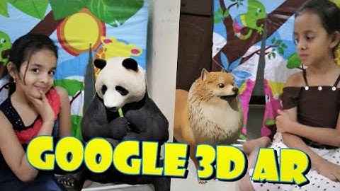 How to View Google 3D Animals ||  See Google 3D AR Animals ||  Google 3D animals list