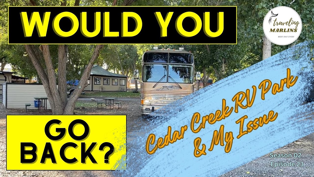 My Issue & Montrose CO Cedar Creek Rv Park Is This Water Safe? What