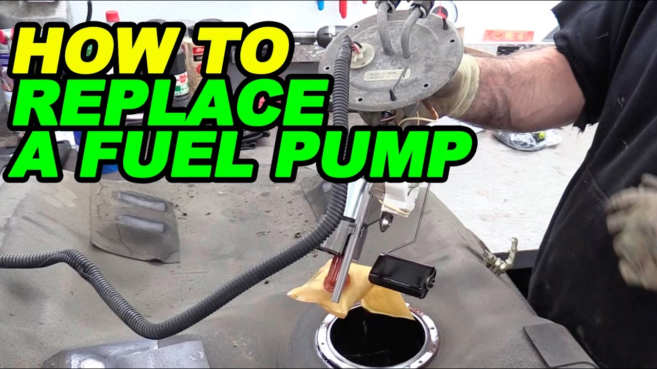 How To Replace a Fuel Pump - YouTube realay fuse box 1998 toyota camry 