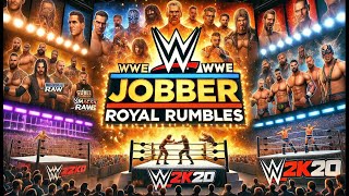 WWE Jobber Royal Rumbles from WWE SmackDown Here Comes the Pain to WWE2K20 - 17 Royal Rumbles